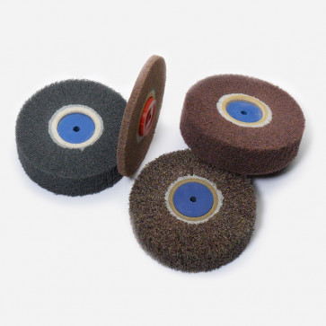 Sanding wheels made up of scotch-brite