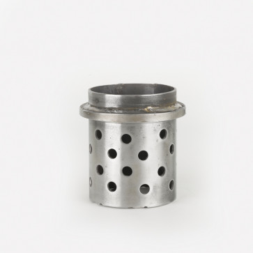 Perforated flasks with flange