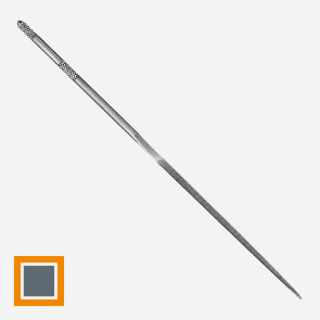 Square needle file 16 cm section 2,4 mm