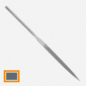 Warding needle file 14 cm section 4,8 x 1,1 mm