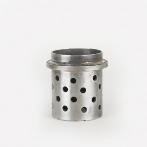 Perforated flasks with flange
