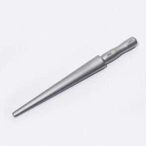 Oval steel mandrel