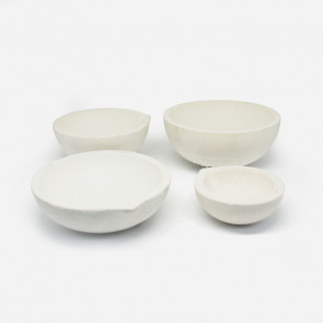 Crogiolo ceramico a tazza